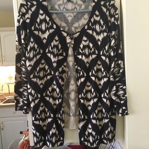 Talbots button down sweater